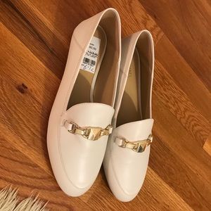 Cream Loafers